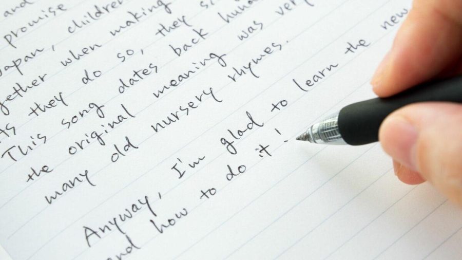 I Will Handwrite Your English Notes and Documents Neatly