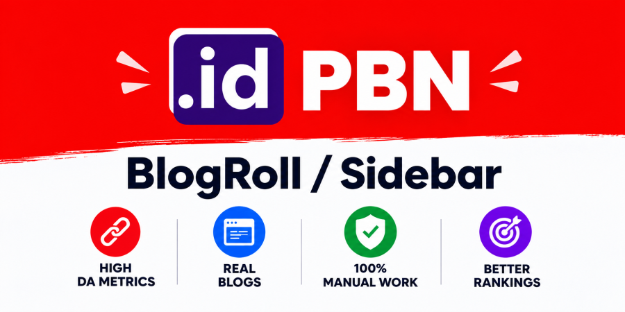 Get 100 Indonesian .ID Sidebar-Blogroll-Footer homepage ID PBN Dofollow