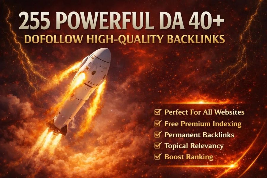 255 Powerful DA 40+ DoFollow Backlinks for Your Website
