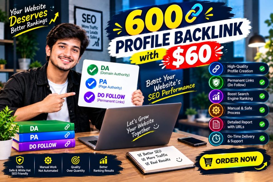 Professional Profile Backlink Building Service | White-Hat Off-Page SEO & Link Building