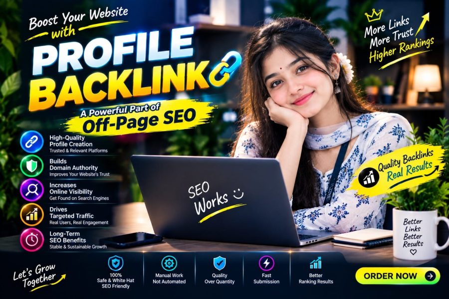 Professional Profile Backlink Building Service | White-Hat Off-Page SEO & Link Building