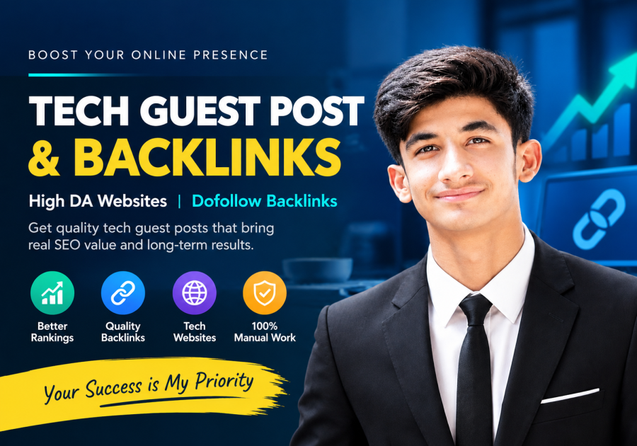 I will publish your guest post on a relevant technology website