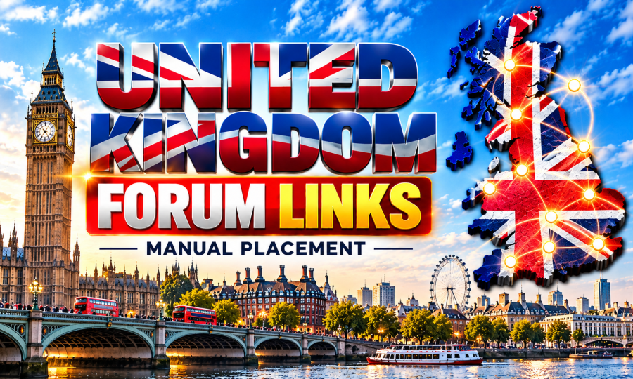 10 UK Forum Backlinks | Manual United Kingdom SEO Link Building