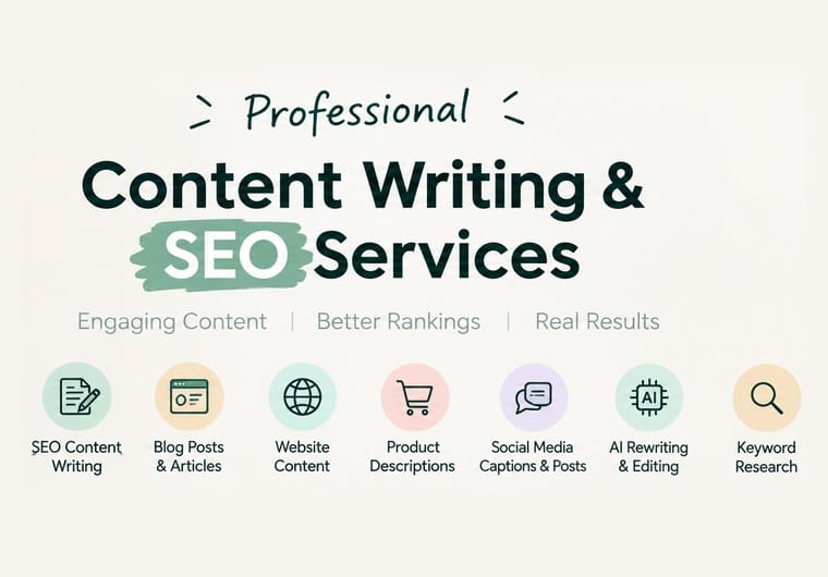 I will write SEO-Friendly Blog Posts, Website Content and Social Media Content for Your Business