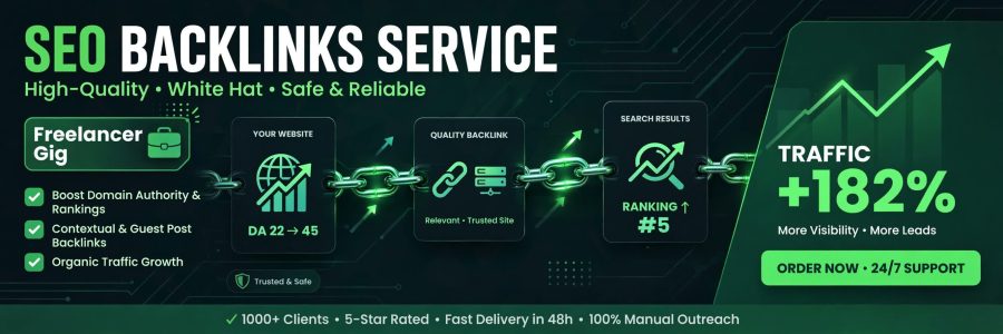 i will build 50 high quality SEO backlinks for your website 2026