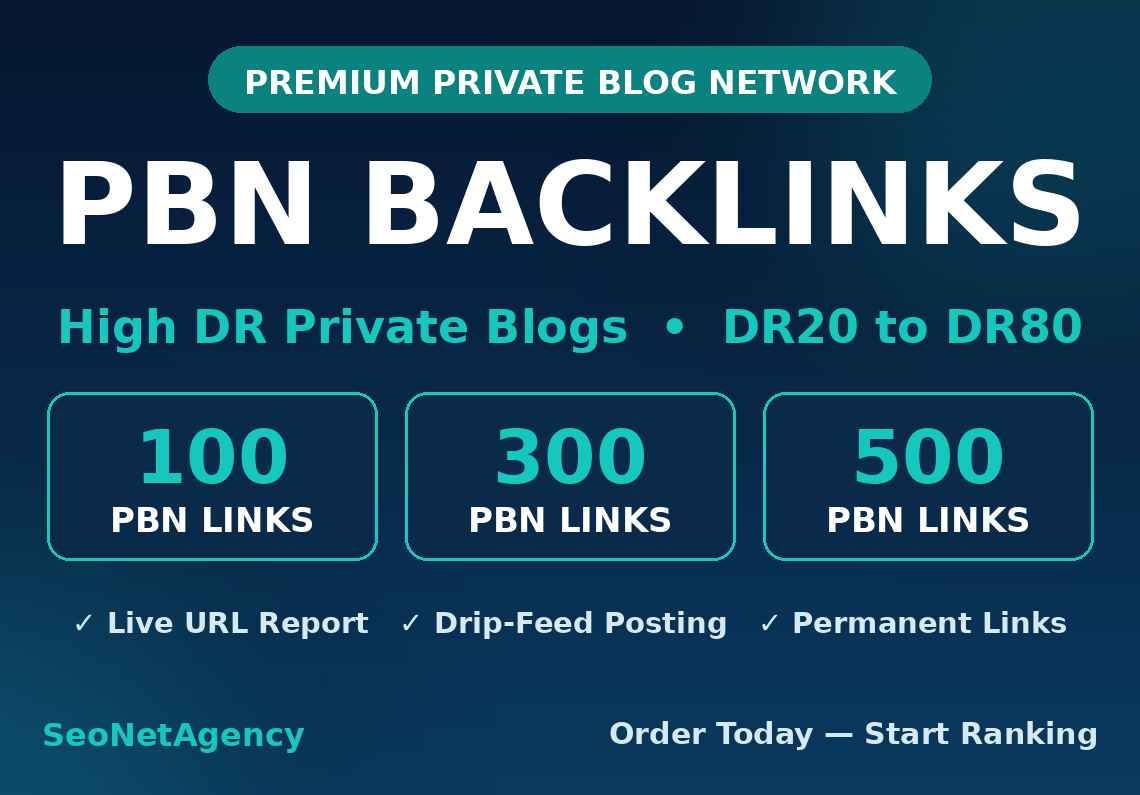Build Powerful PBN Backlinks on High DR Private Blogs