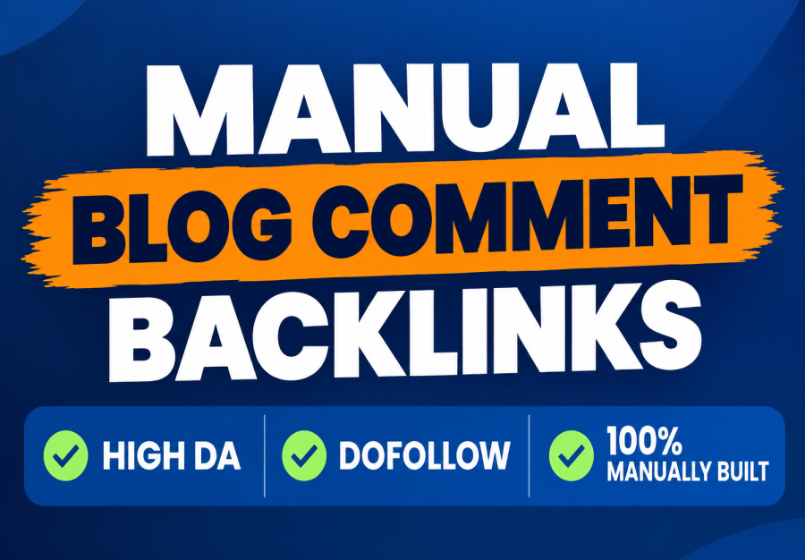 Get 400 Manually Built High DA Dofollow Blog Comment Backlinks