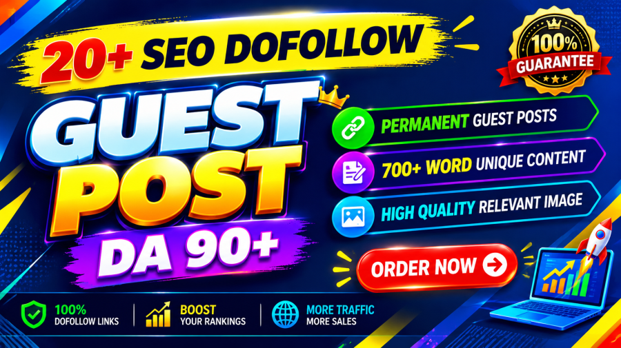 Get 20 Guest Post Backlinks from DA90+ Platforms Medium, Tumblr, Quora & More