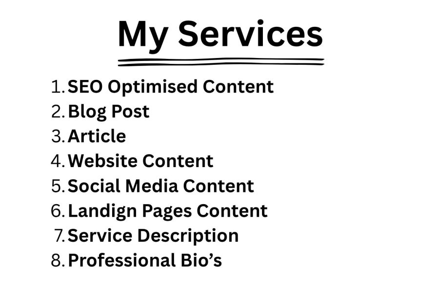 I will write SEO optimised & professional social, blog, article & website content