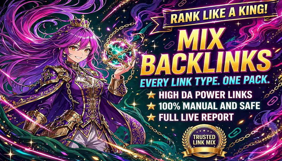 Mix Backlinks Domination Pack: High DA Dofollow Links to Outrank Your Competitors