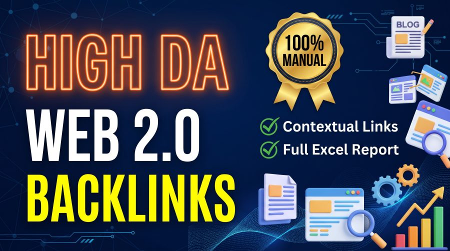 High-Authority Manual Web 2.0 Contextual Backlinks to Boost Google Ranking