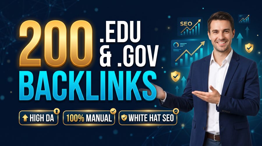 I will build 200 High Authority .EDU & .GOV Mix Backlinks for Top Ranking