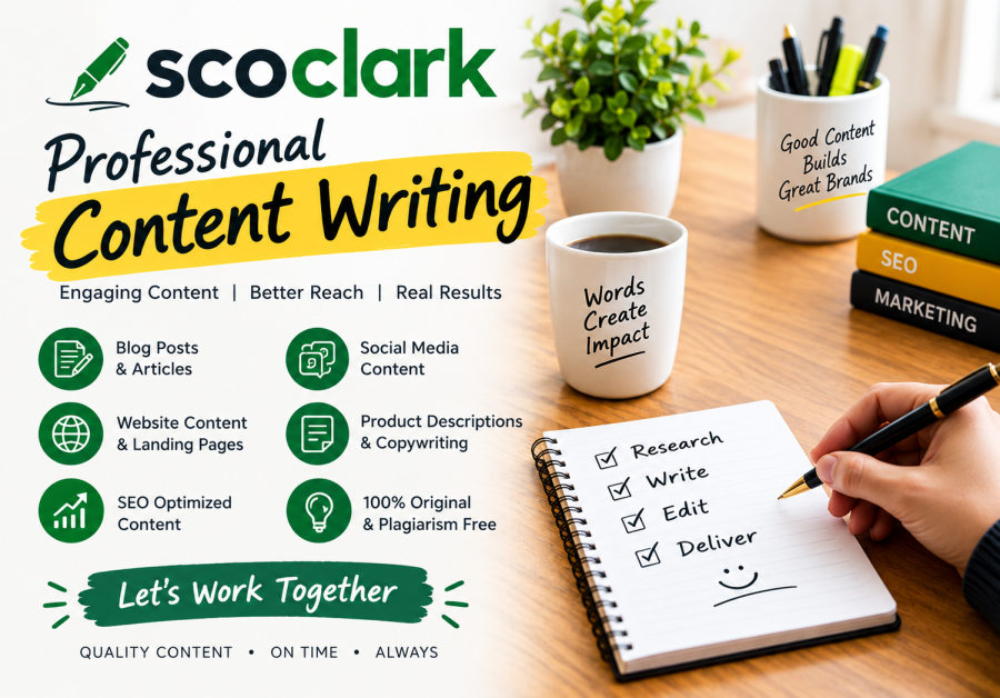 I Will Write High Quality SEO Optimized Content for Your Website or Blog