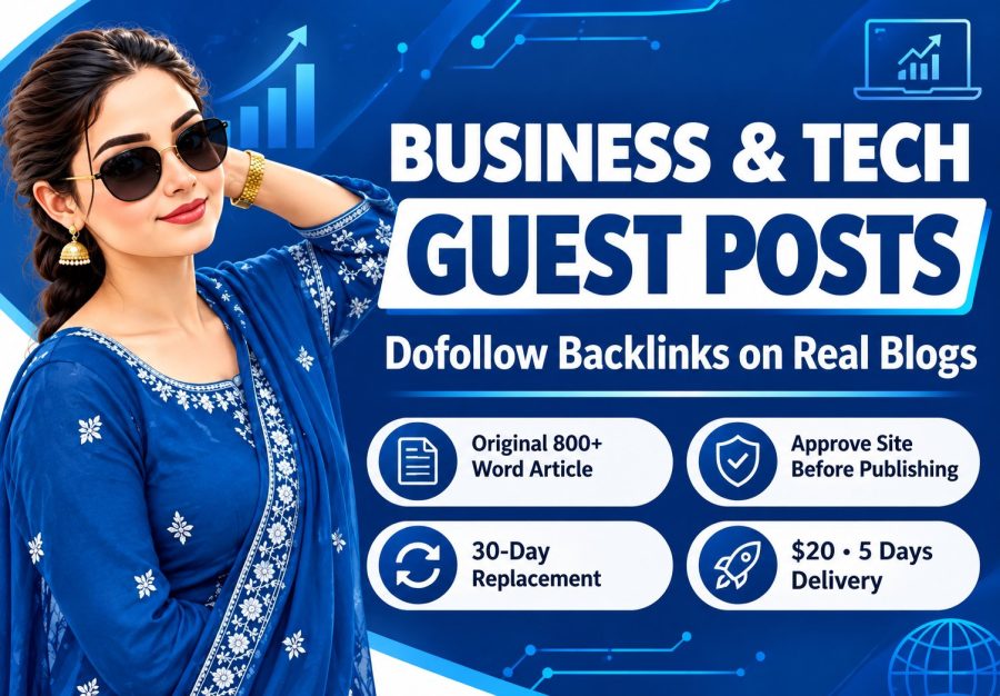 Write and publish articles for business and tech blogs
