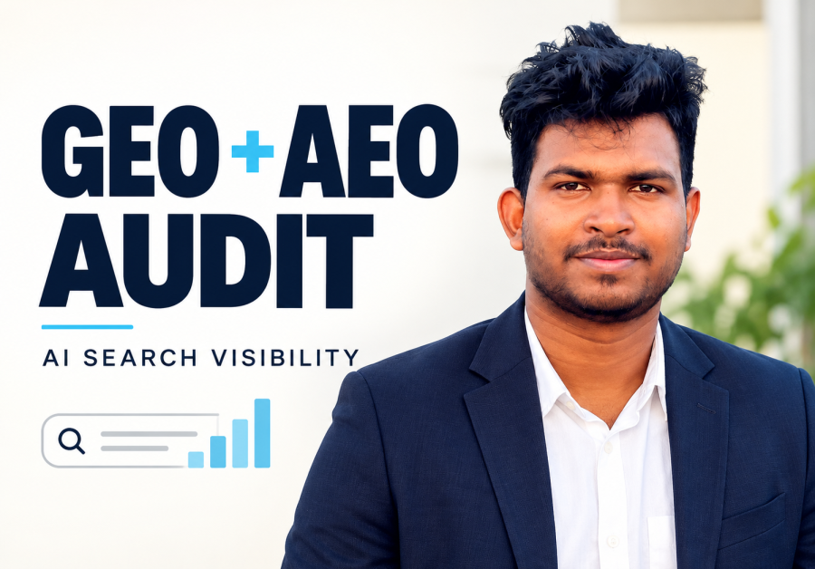 I will audit your website for GEO AEO and AI search visibility