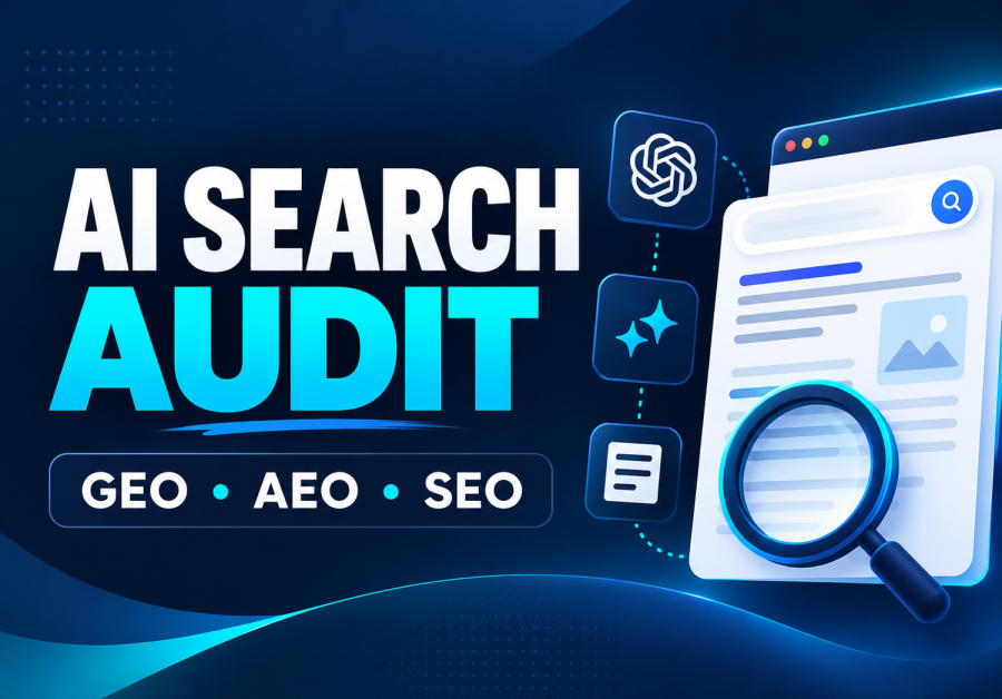 I will audit your website for GEO AEO and AI search visibility