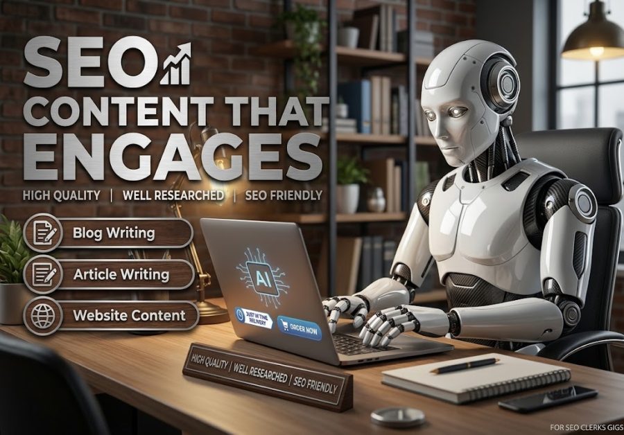 I will write SEO friendly blog posts, articles and website content