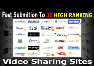 Provide 20 manual video submission for you