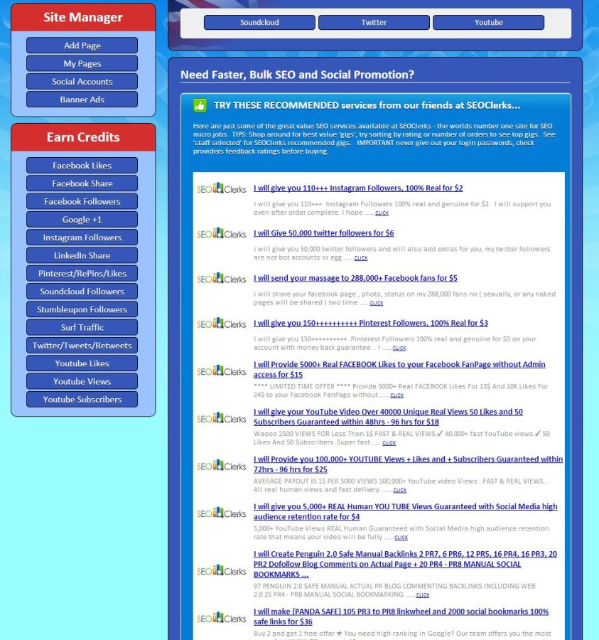 Give you SEOClerks Affiliate Feed script for your Webpage, Blog,or Social Exchange, PLUS BONUS GIG!