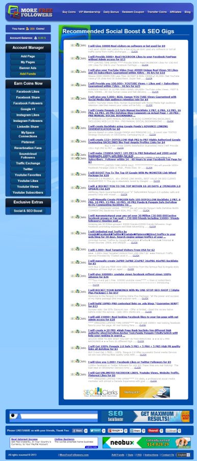 Give you SEOClerks Affiliate Feed script for your Webpage, Blog,or Social Exchange, PLUS BONUS GIG!