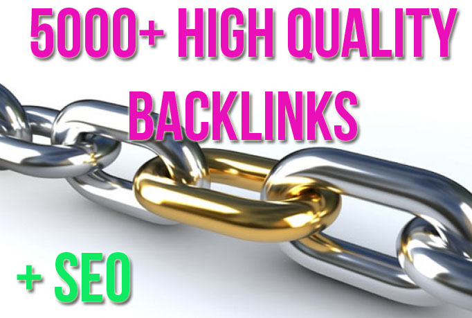 5000 High Quality Backlinks (Gov, Edu) + Ultimate SEO To You Website