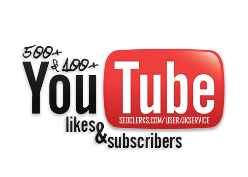 provide 500+ Youtube Likes And 100+ Youtube Subscribers