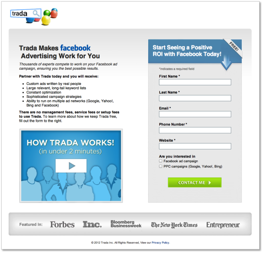 I will build you a professional landing page