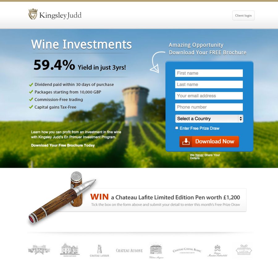 I will build you a professional landing page