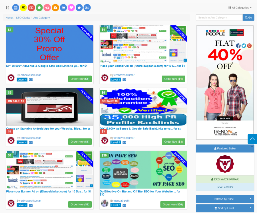 Permanent Featured your SEOClerks Services at GigClerk.com for 10 Days & Boost your Orders