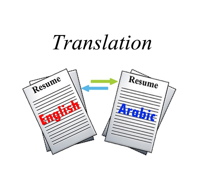 translate your CV,Resume,Email from English to Arabic