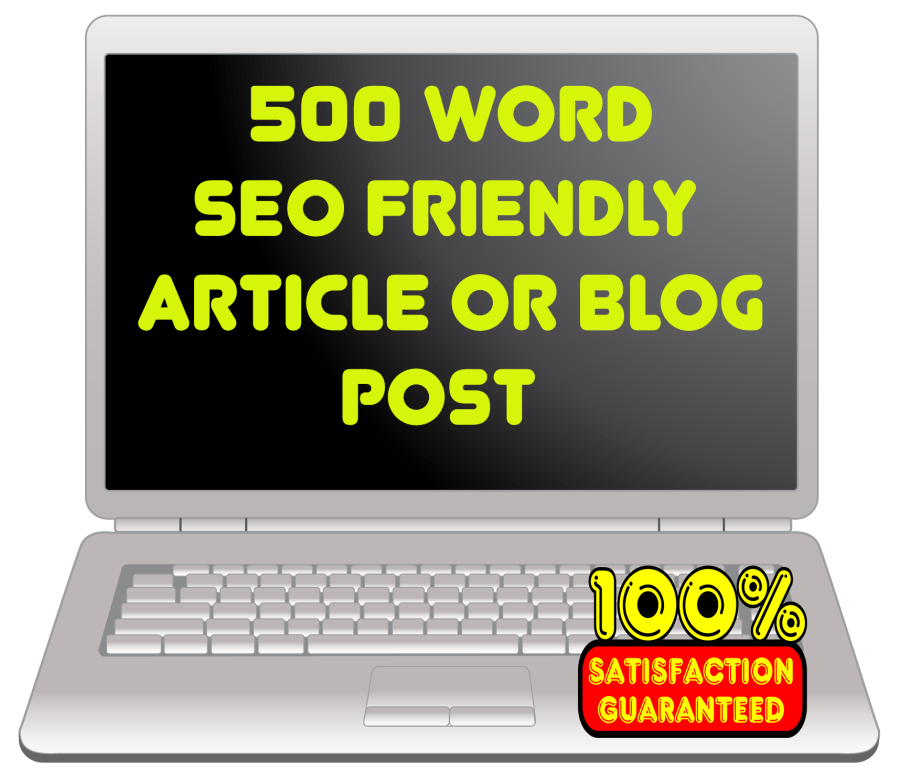 500 word SEO blog post or article for website