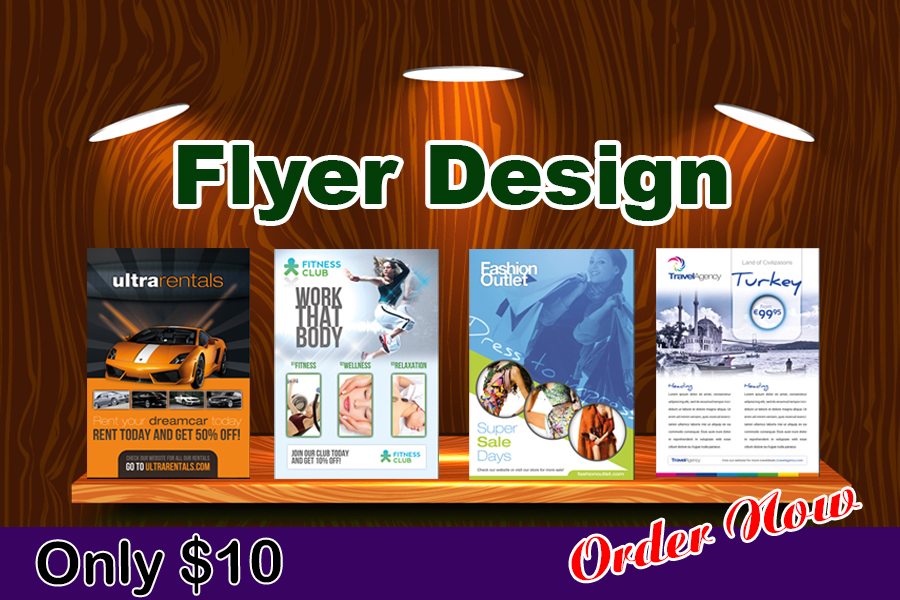 I  will create attractive Flyer design