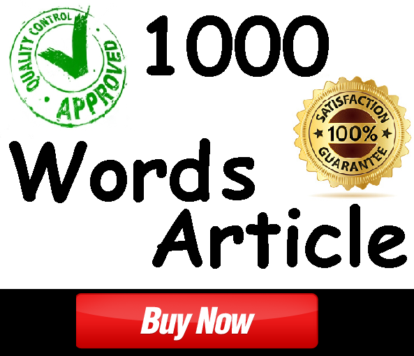 1000 WORDS ARTICLE, SEO FRIENDLY, UNIQUE, QUICK DELIVERY