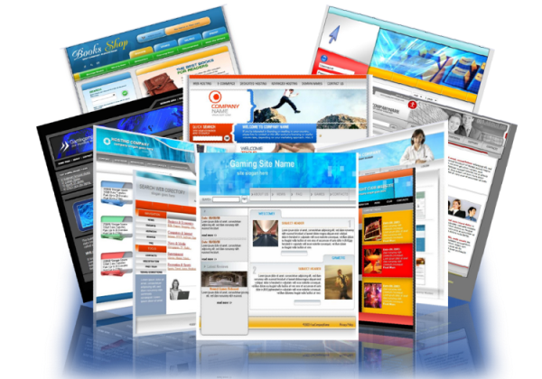 update your website with your content