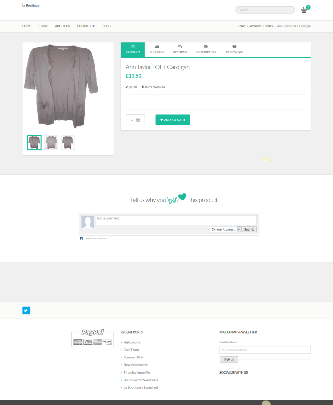 Configure Woocommerce and add products