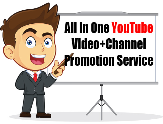 All in One YouTube Promotion Service Get Your Message Across!
