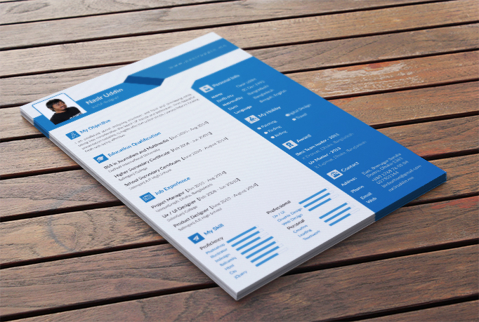 I Will Design Resume, CV & Cover Letter For You