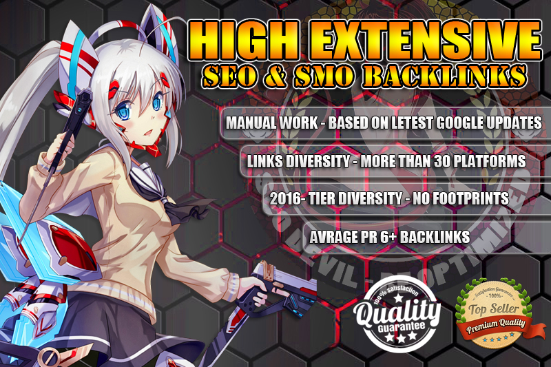 Bulk Pack of High DA-PA Backlinks With Social Signals