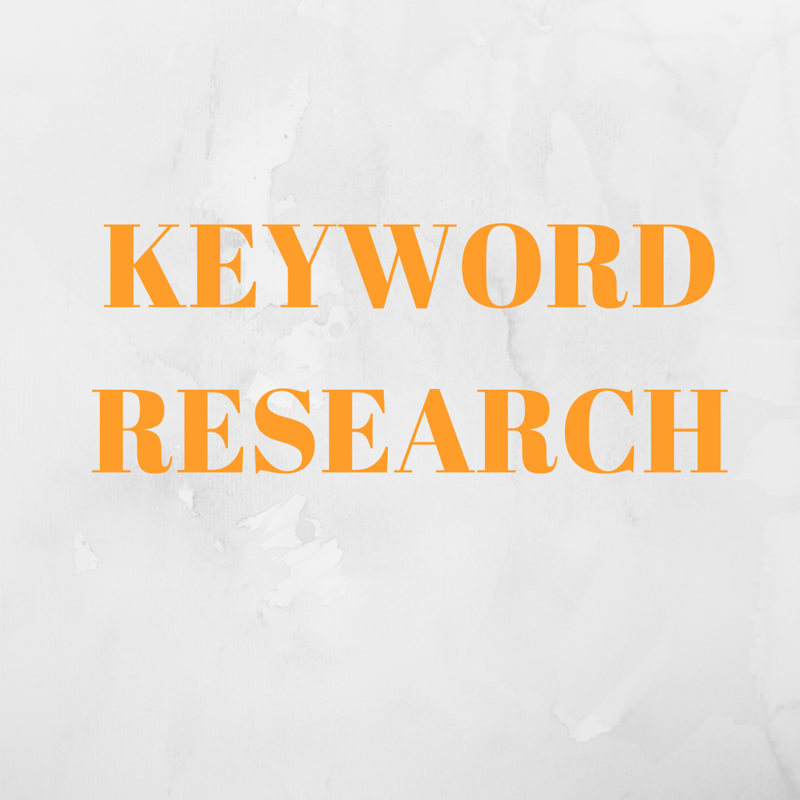 Research 5 low competition keywords 