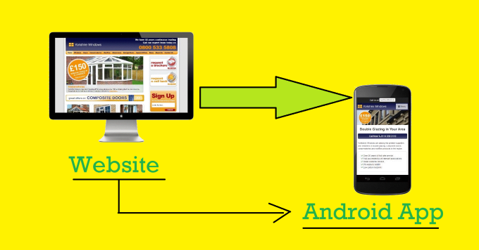 I will convert your website into an application ANDROID cool, post on Google Play and more