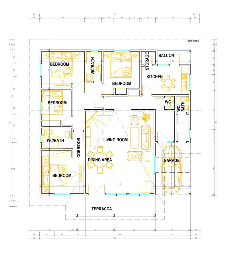 Architectural Floor Plan Design