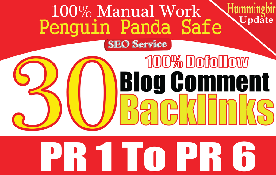 Provide 30 Niche Related Blog Comment Links 
