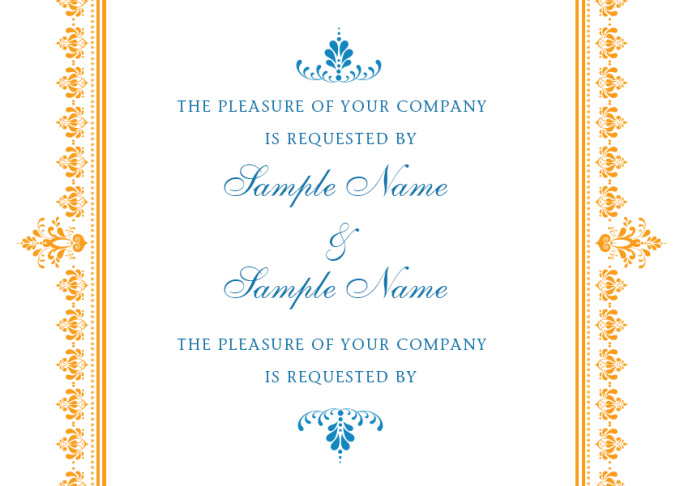 create the most Elegant Wedding Invitation 