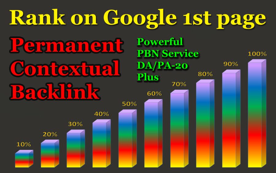 Rank Booster - Powerful PBN Service DA/PA-20 Plus Permanent Contextual Backlink