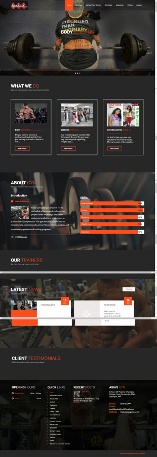 Creative Website with Fantastic Design + 1 Year Hosting
