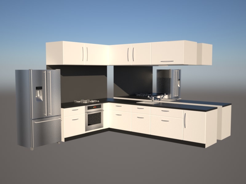 make 3D model for you