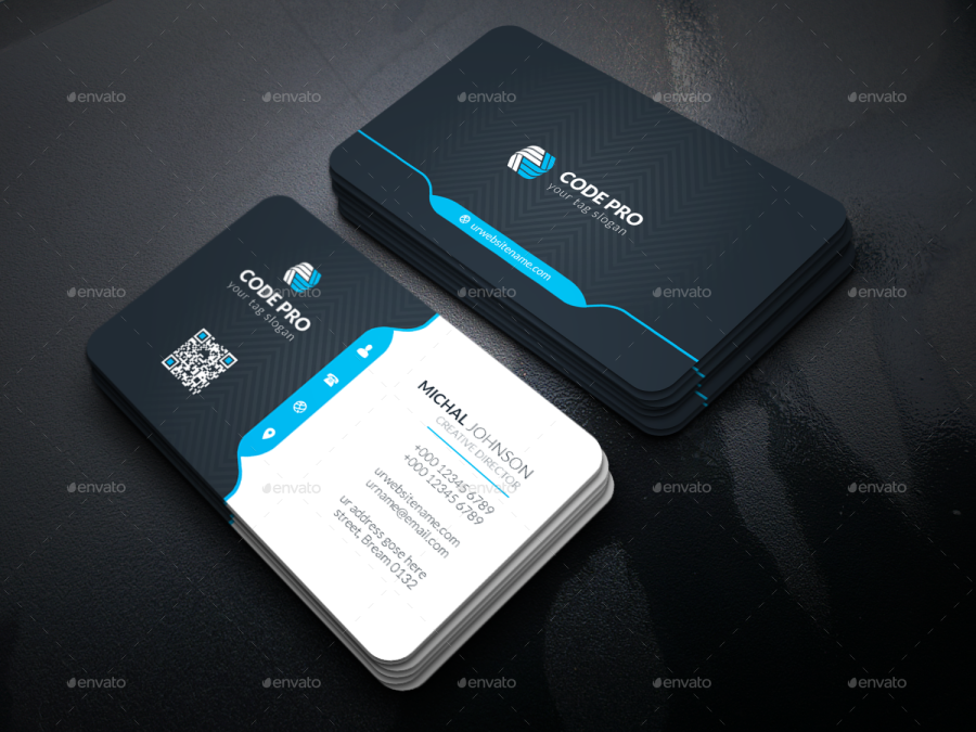  design OUTSTANDING 2side business card in 24 hrs