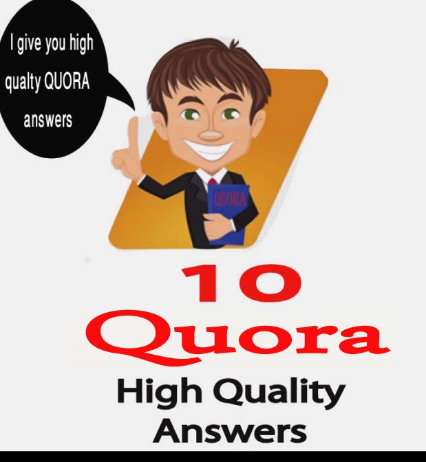Create you 10 Quora answers with your live URL and keyword