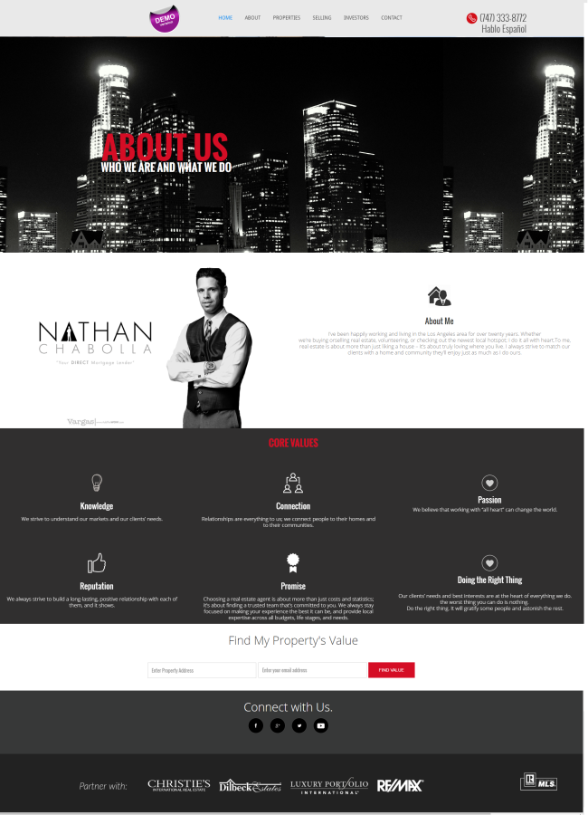 Responsive website design