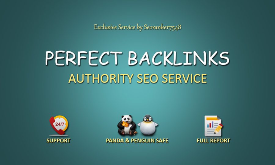 40 Pr9 + 20 Edu-Gov Perfect Backlinks From Authority Domains